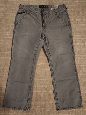 Ariat Men's FR Grey Work Jeans